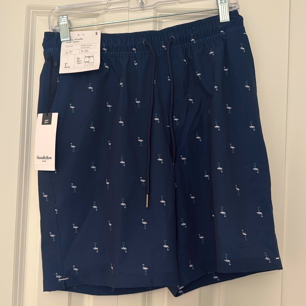 GOODFELLOW & CO BOYS SWIN TRUNKS WITH LINER